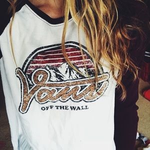 vans flowy long sleeve t-shirt